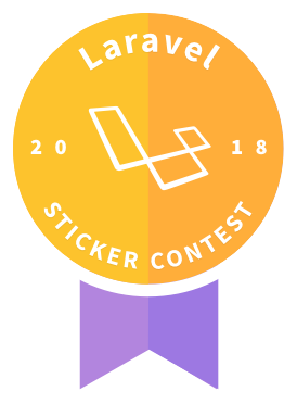 Laravel Sticker Contest - 2018 Logo